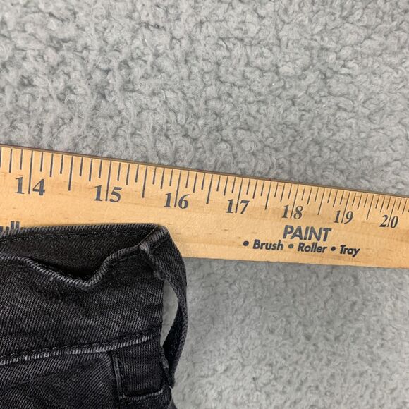 Levis 527 Jeans Mens 32 Black Bootcut Mid Rise Denim - Picture 4 of 15